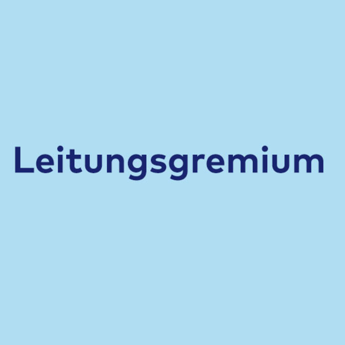 Leitungsgremium